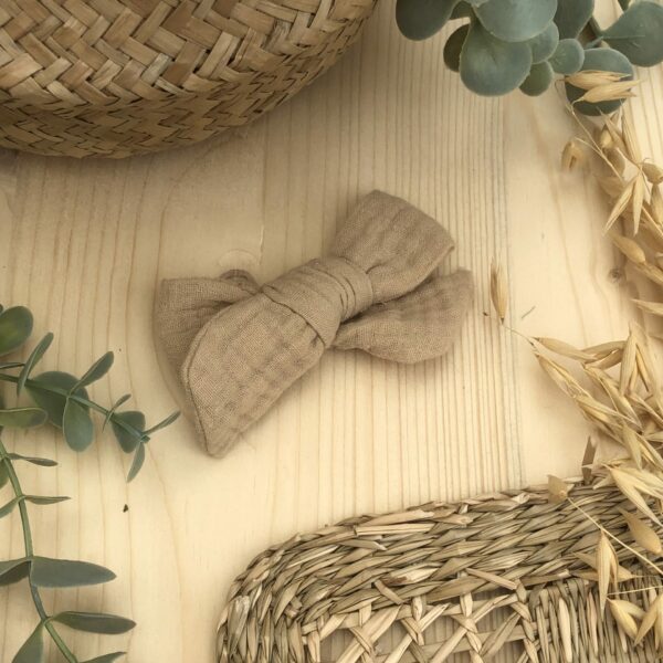 Barrette lange taupe Milou