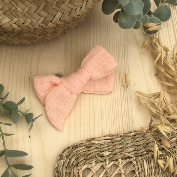 Barrette lange rose Milou