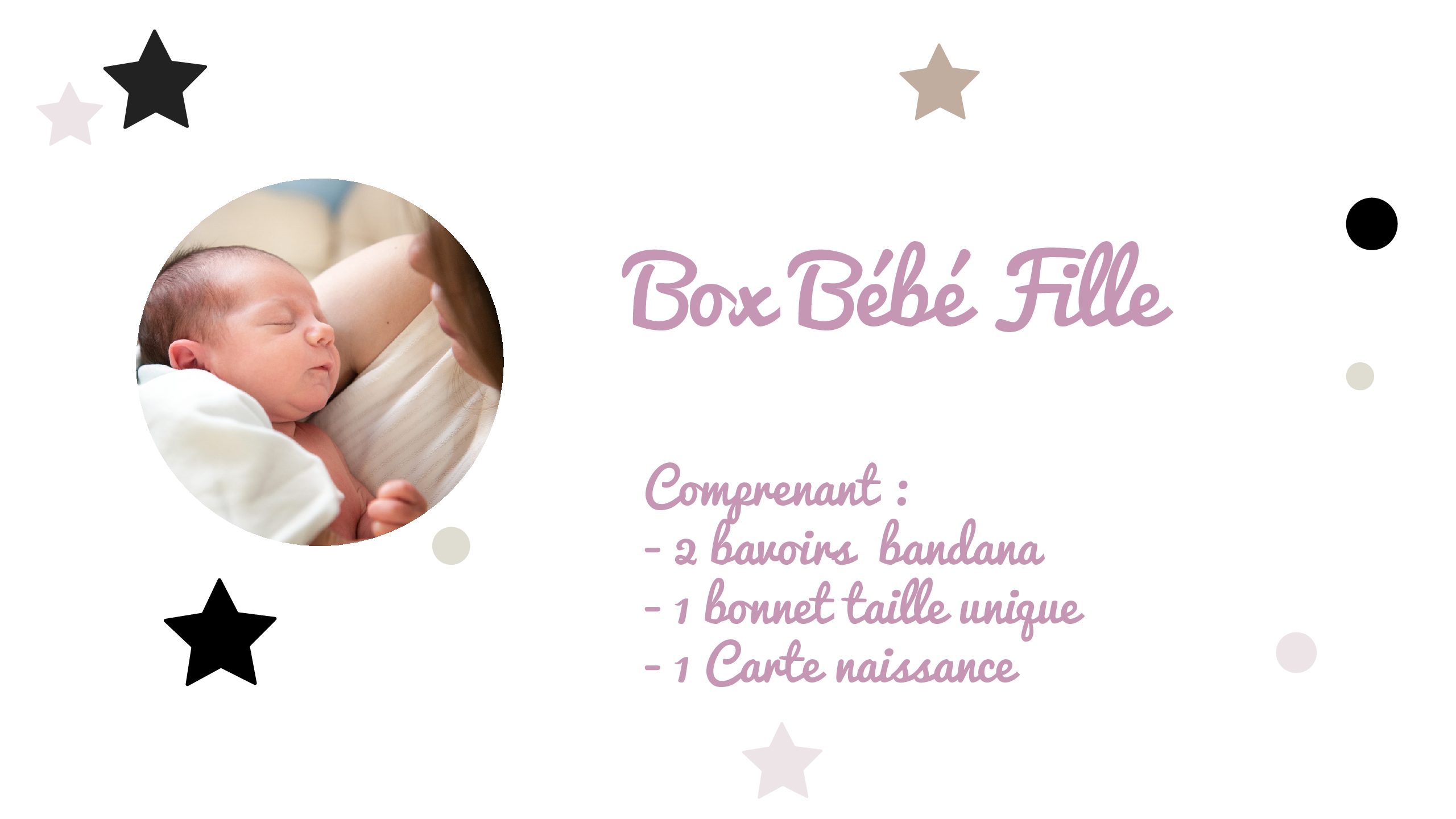 Box Bebe Fille Petite Citrouille