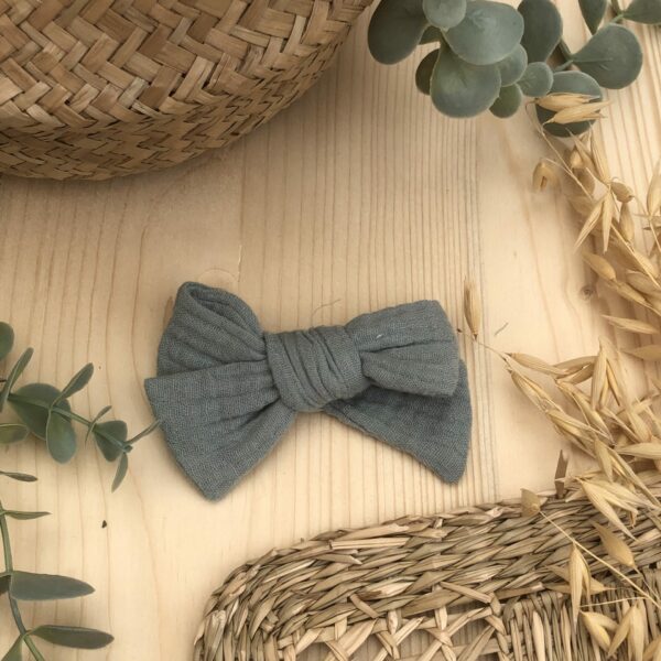 Barrette bleu parme Milou