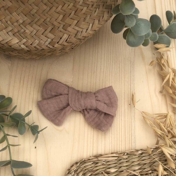 Barrette lange parme Milou