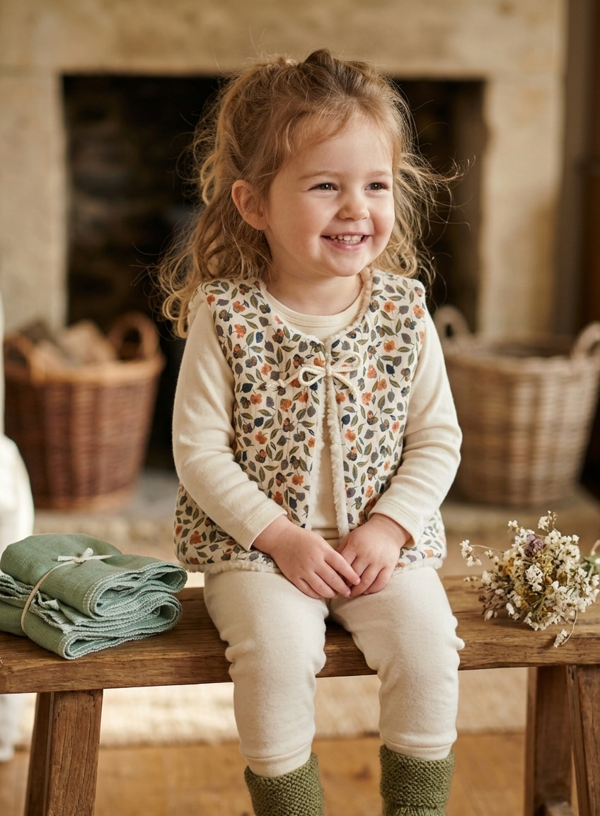 Gilet Berger Célestine réversible