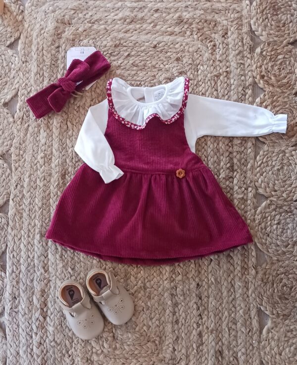 Robe Chasuble Bébé Mathilda Rouge