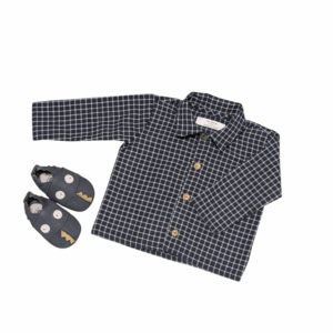 Chemise à carreaux pour bébé