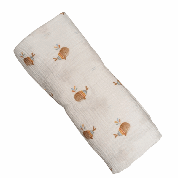 Lange pour bébé en gaze de coton