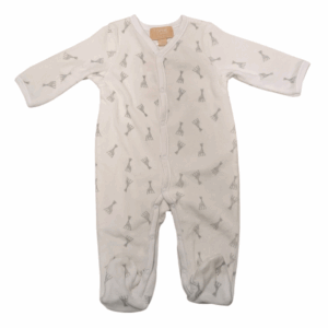 Pyjama blanc léger avec motifs de girafe Sophie La Girafe