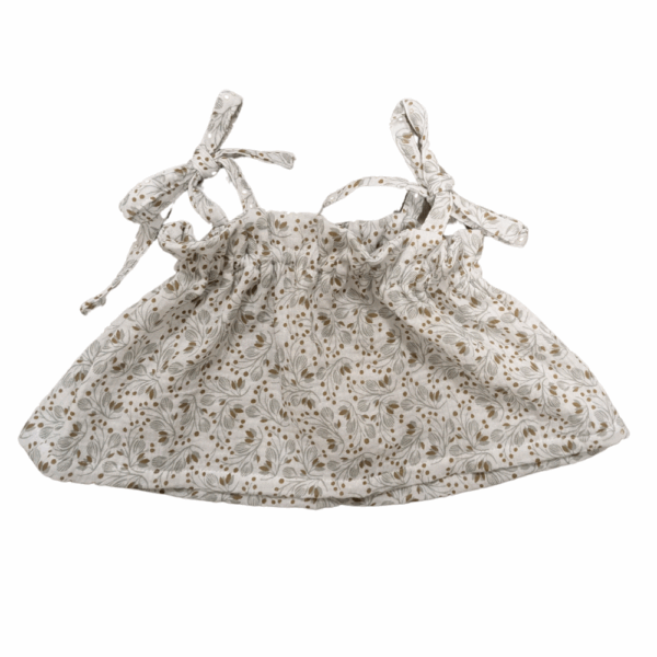 Débardeur feuilles en coton