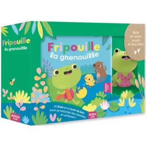 livre de bain fripouille la grenouille
