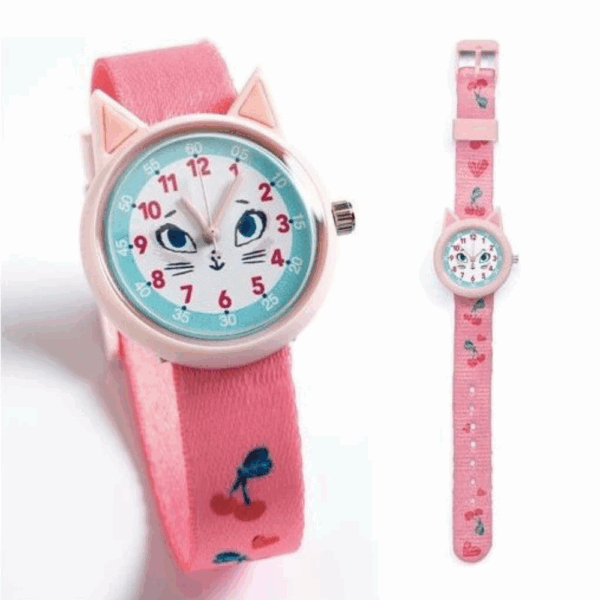 Montre chat Djeco