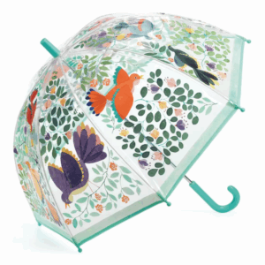 parapluie fleurs et oiseaux Djeco