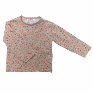 T-shirt manches longues à fleurs pour bébé & enfants
