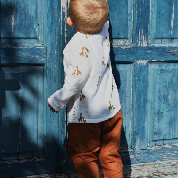 Pantalon marron de dos