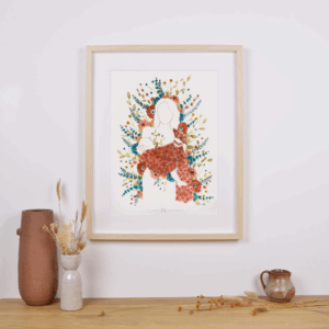 Affiche maman porte bébé