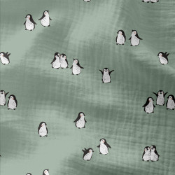 Double gaze Pinguin