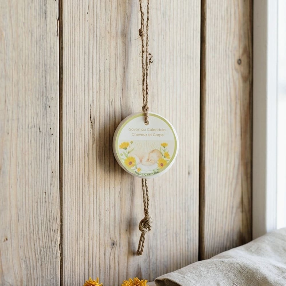 Savon au calendula suspendu